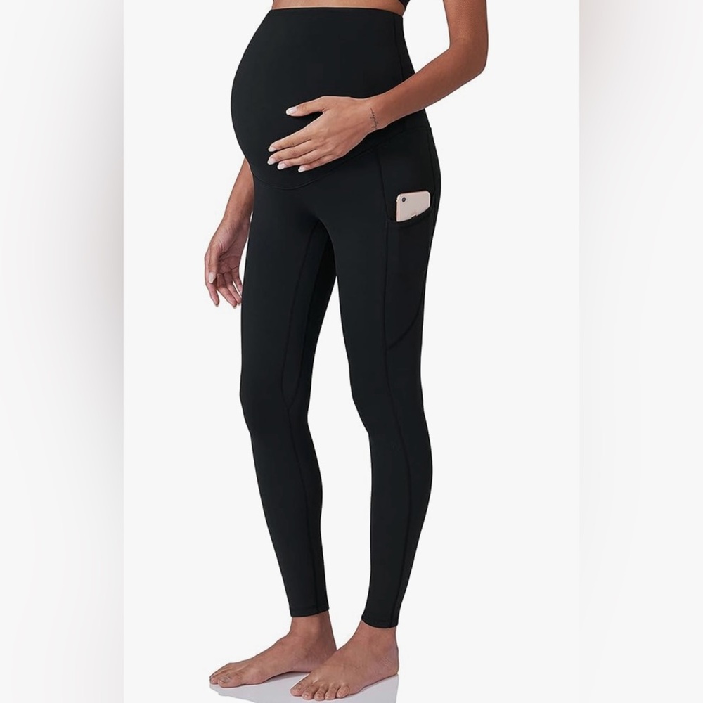 Amazon Black Maternity Leggings